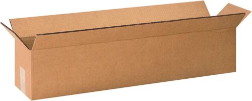 Pack of 25 pieces Shipping Boxes Mailers 35x12x12 cm Corrugated Cardboard Small Packing Kraft Moving Mailing Box, - Image 2