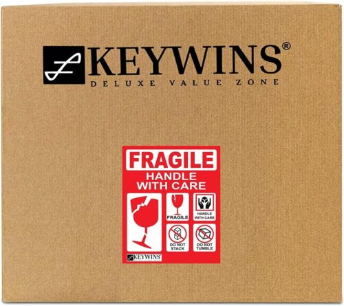 Pack Of 10 Pieces With 10 pieces fragile sticker 3 Ply Storage Boxes H35 x W35 x D25cm - Image 2